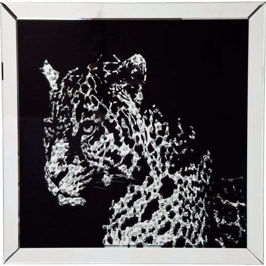 Image de Leopard Mirror Picture Frame