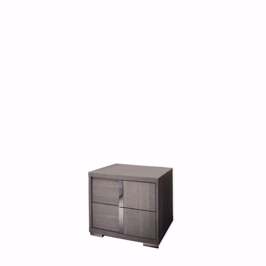 gray oak night stand