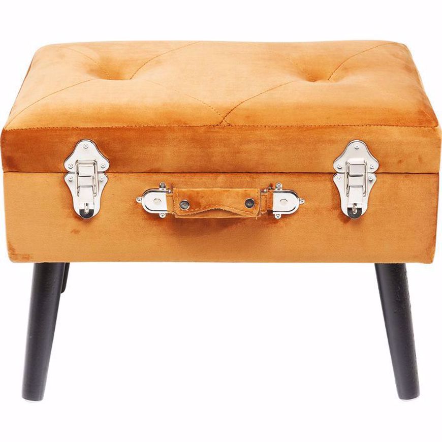 Picture of Suitcase Foot Stool - Orange