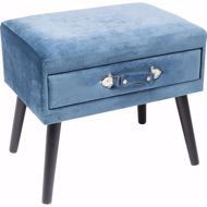 Picture of Drawer Foot Stool - Blue