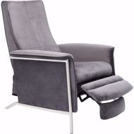 图片 Relax Chair - Grey Velvet
