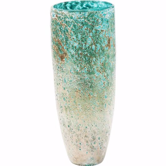 Picture of Moonscape 37 Vase - Turquoise