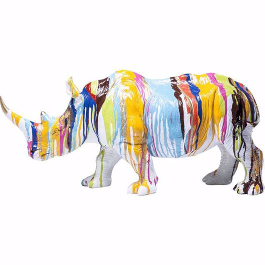 图片 Rhino Colore Figurine