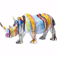 图片 Rhino Colore Figurine