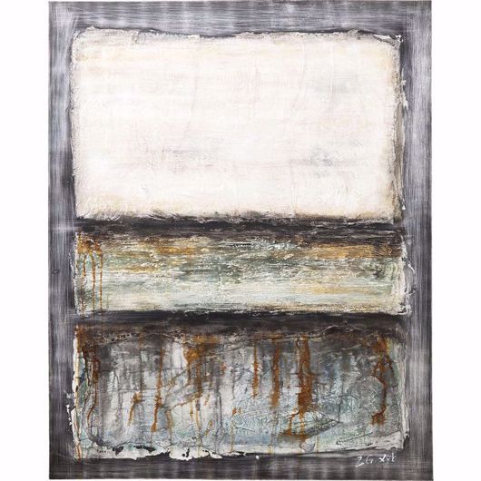 图片 Abstract Grey Line One Painting