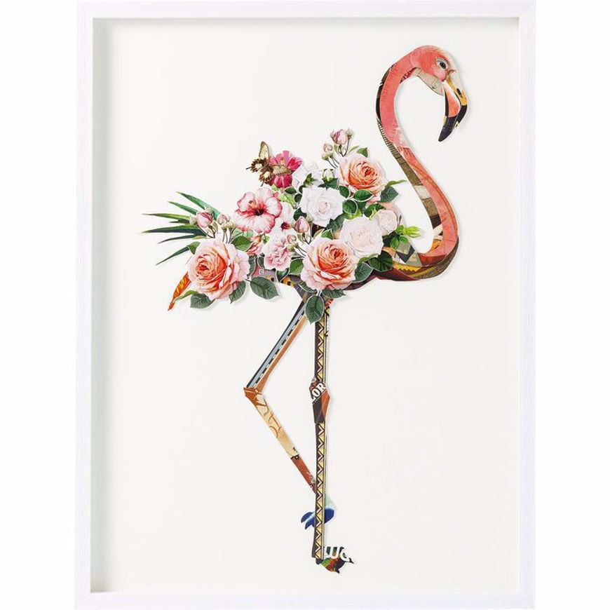 Image sur Flamingo Framed Art