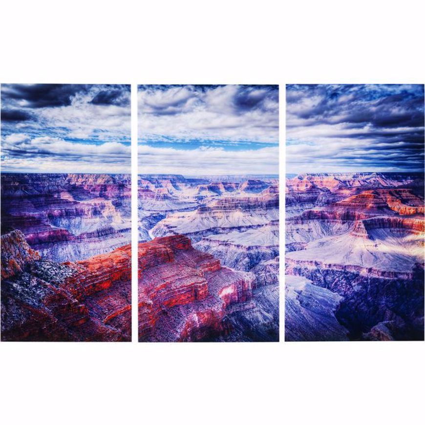 Image sur Grand Canyon Glass Triptychon