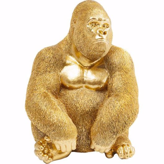 图片 Gold Gorilla Side - Medium