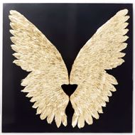 Picture of Wings Wall Decoration - Black