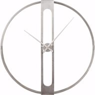 Image sur Clip Silver Wall Clock