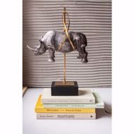 Image sur Hanging Rhino Figurine