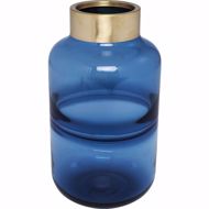Picture of Positano 28 Belly Vase - Blue