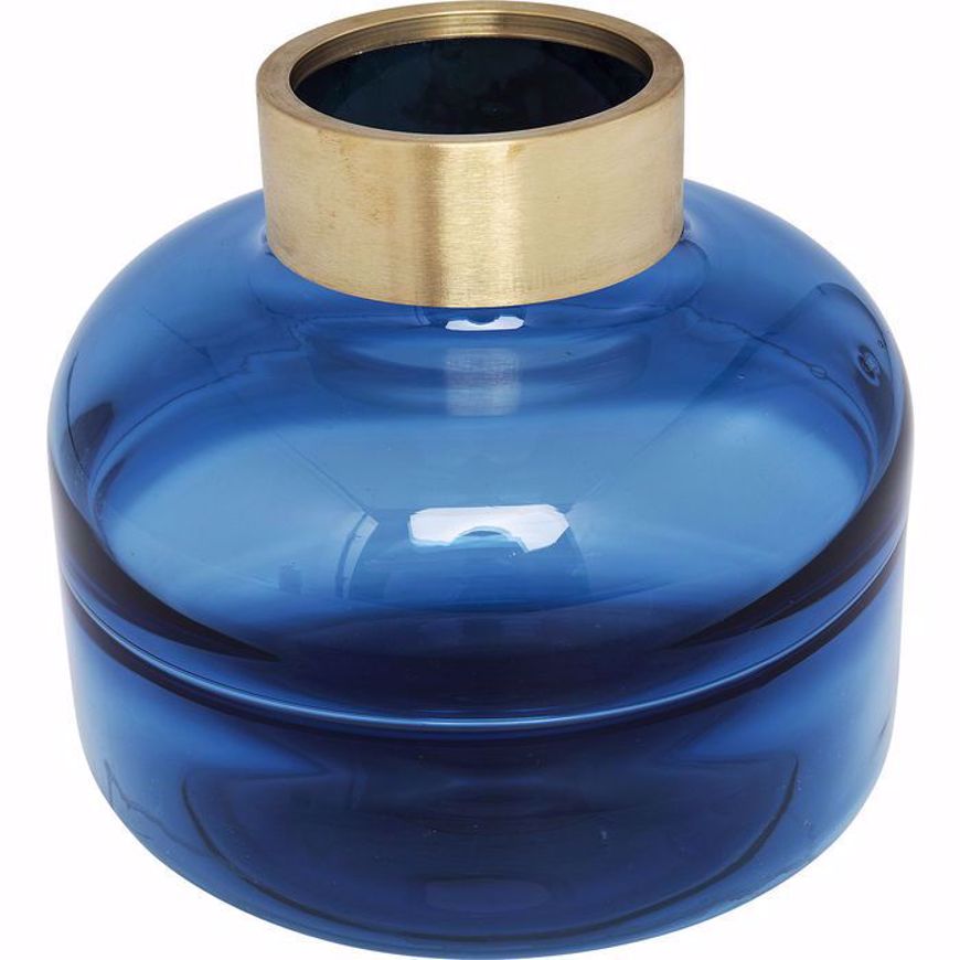 Image sur Positano 21 Belly Vase - Blue