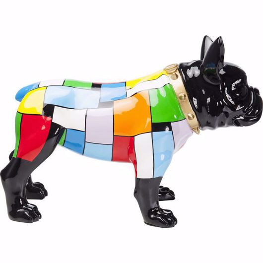 Image de Bulldog Colore Figurine