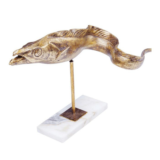 Image de Pescado Gold Deco Figurine