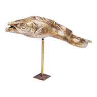 Image sur Pescado Gold Deco Figurine