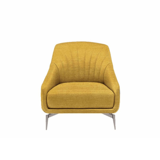 图片 FELICITA Armchair V.223 - YELLOW/BEIGE