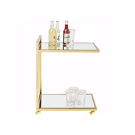 Image sur Classy Tray Table - Gold