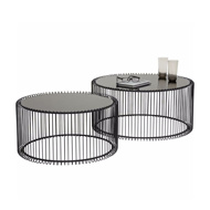 Picture of Wire Coffee Table Set - Black