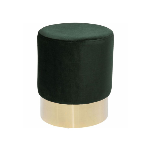 Picture of Cherry Stool - Green+Brass 35