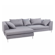 Image sur Gianni Left Sectional - Grey