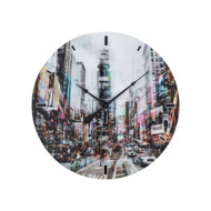 图片 Times Square Glass Wall Clock