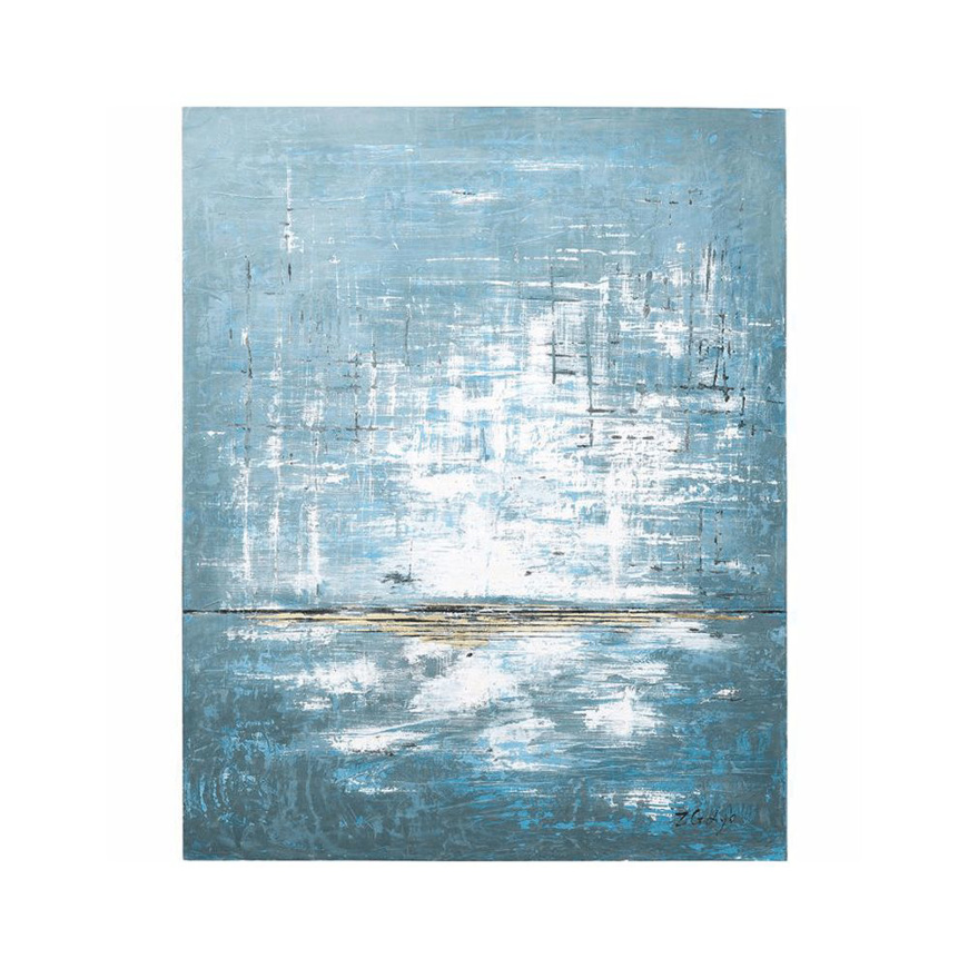 Image sur Abstract Blue One Painting