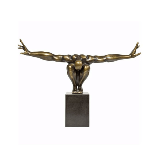 图片 Athlete Deco Sculpture - Bronze