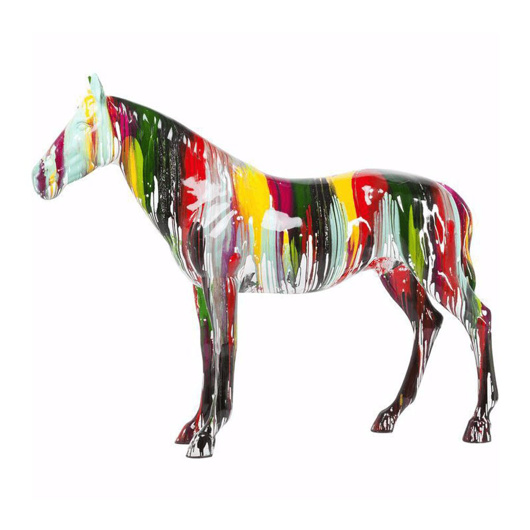 图片 Horse Colore Figurine