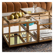 Image sur Luigi Modular Coffee Table - Gold