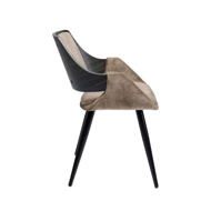 图片 Chair with Armrest Sharona Champagne