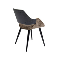 Image sur Chair with Armrest Sharona Champagne