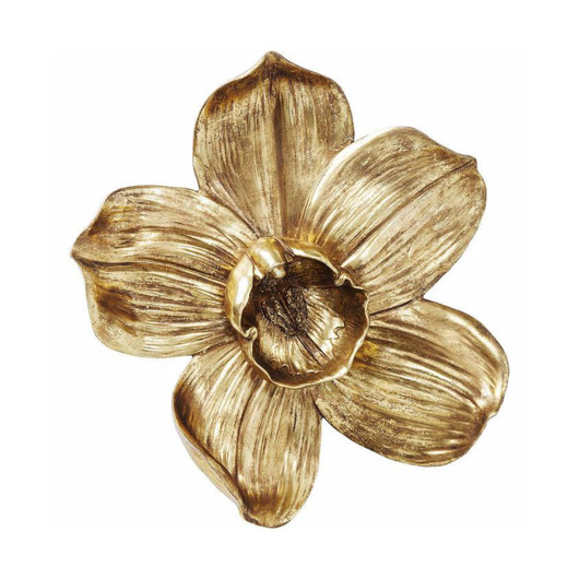 Picture of Orchid 44 Wall Decoration - Gold