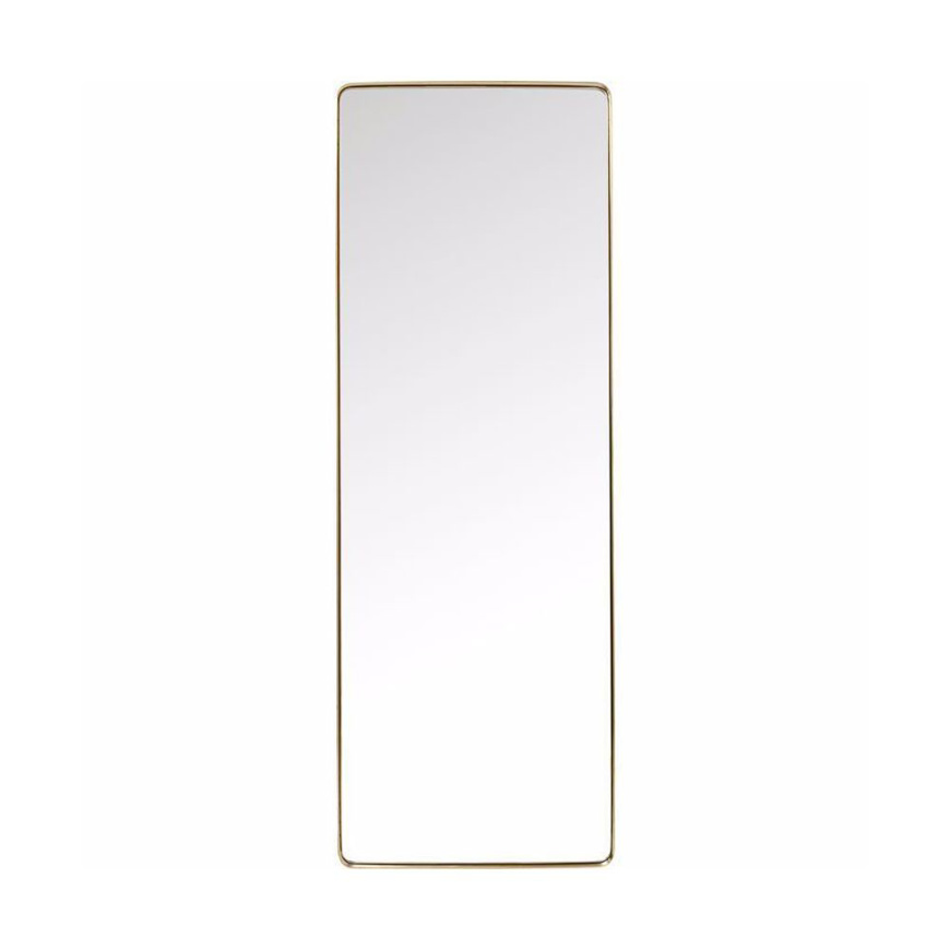 Image sur Curve 200 Rectangular Mirror - Brass