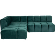 Image sur Belami Sofa Dark Green Velvet -Left