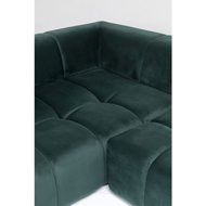 Picture of Belami Sofa Dark Green Velvet -Left