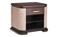 Picture of ERMETE  NIGHT STAND  MATT ROSEWOOD