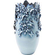 图片 Butterflies Vase- Light Blue 50cm