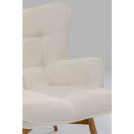 Image sur Vicky Armchair- Cream