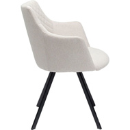 Image sur Swivel Chair Coco Cream