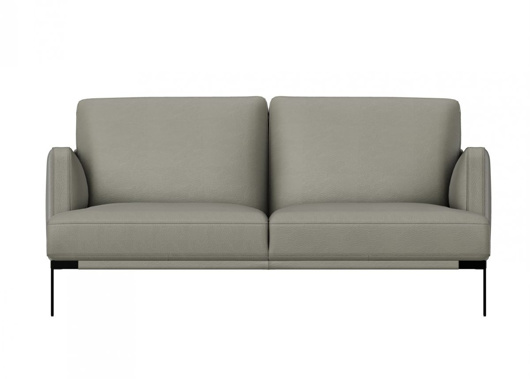 Picture of ESTRO Loveseat - Grey Leather