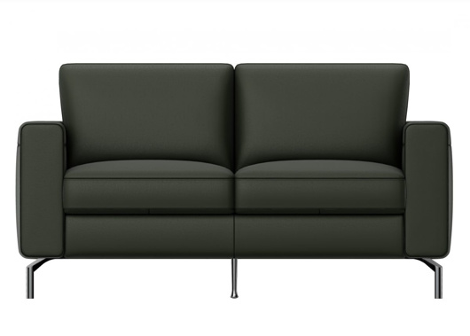 图片 SOLLIEVO Loveseat - Green Velvet