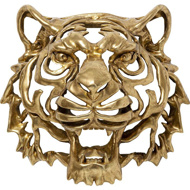 Image sur Wall Decoration Tiger Gold