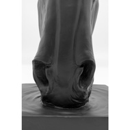 Image sur Deco Object Horse Face Black