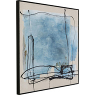 Image sur Framed Picture Dust Blue