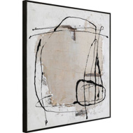 Picture of Framed Picture Dust Grey