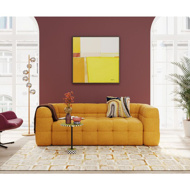 图片 Framed Picture Abstract Shapes Yellow