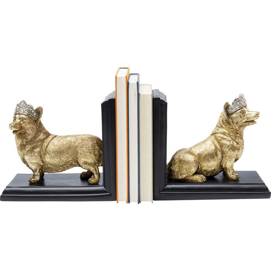 Picture of Bookend Royal Standing Corgi (2/Set)