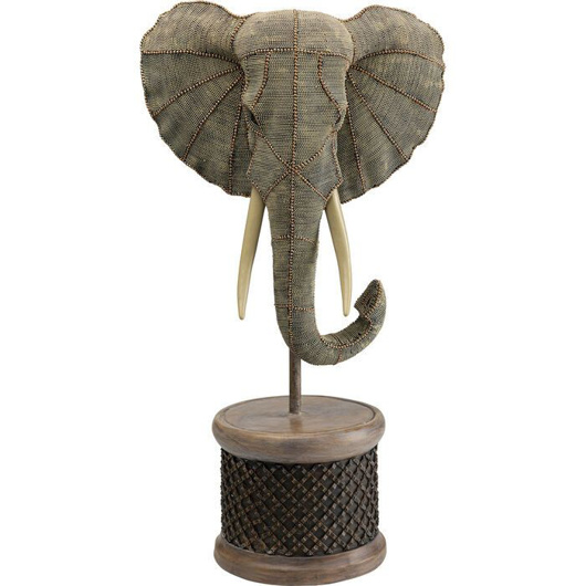 Image de Deco Object Elephant Head Pearls 76