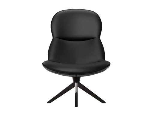 Image de Conca Swivel Chair - Black